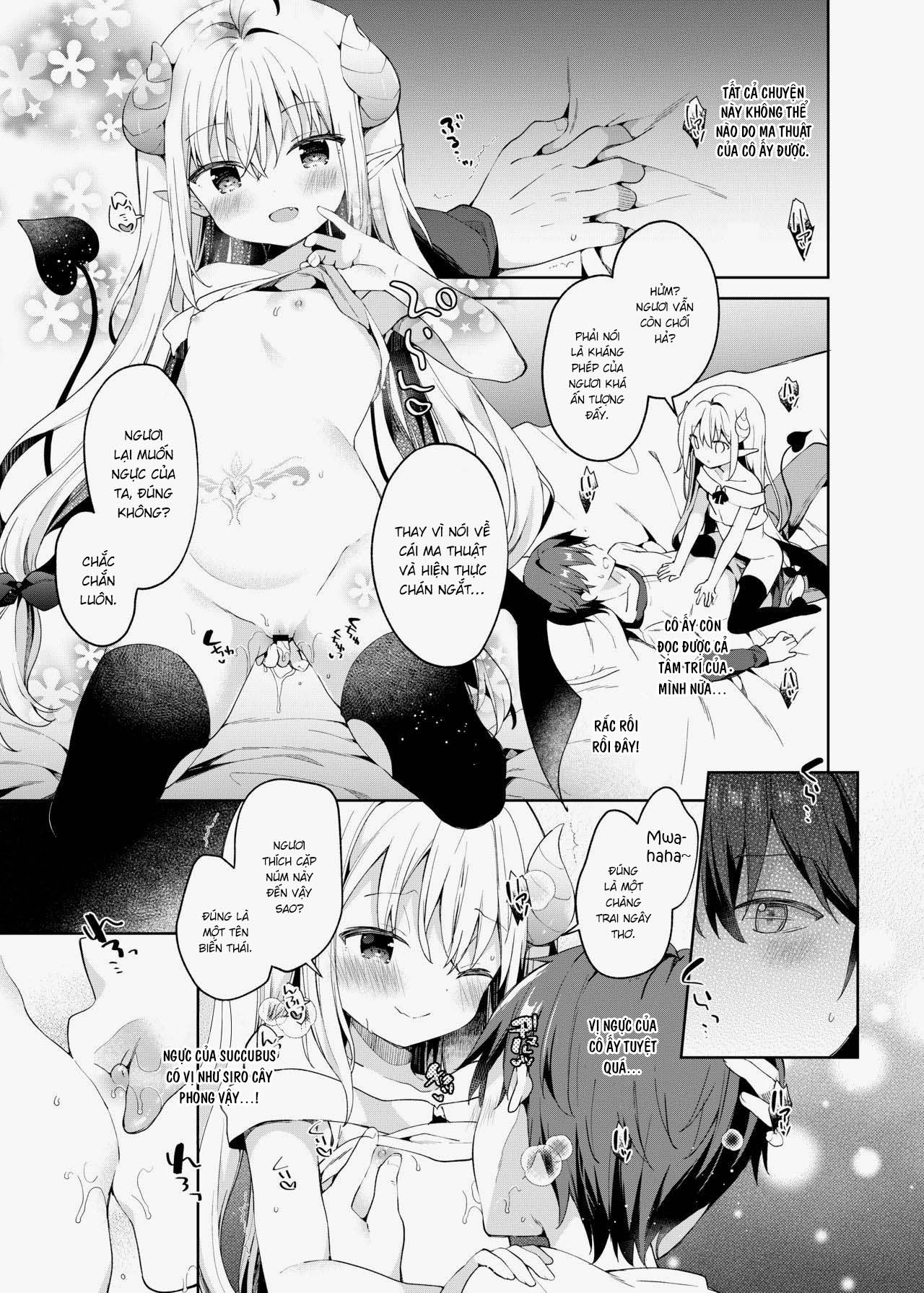Đọc truyện hentai Chuyển sinh x Ma vương x Succubus - Oneshot