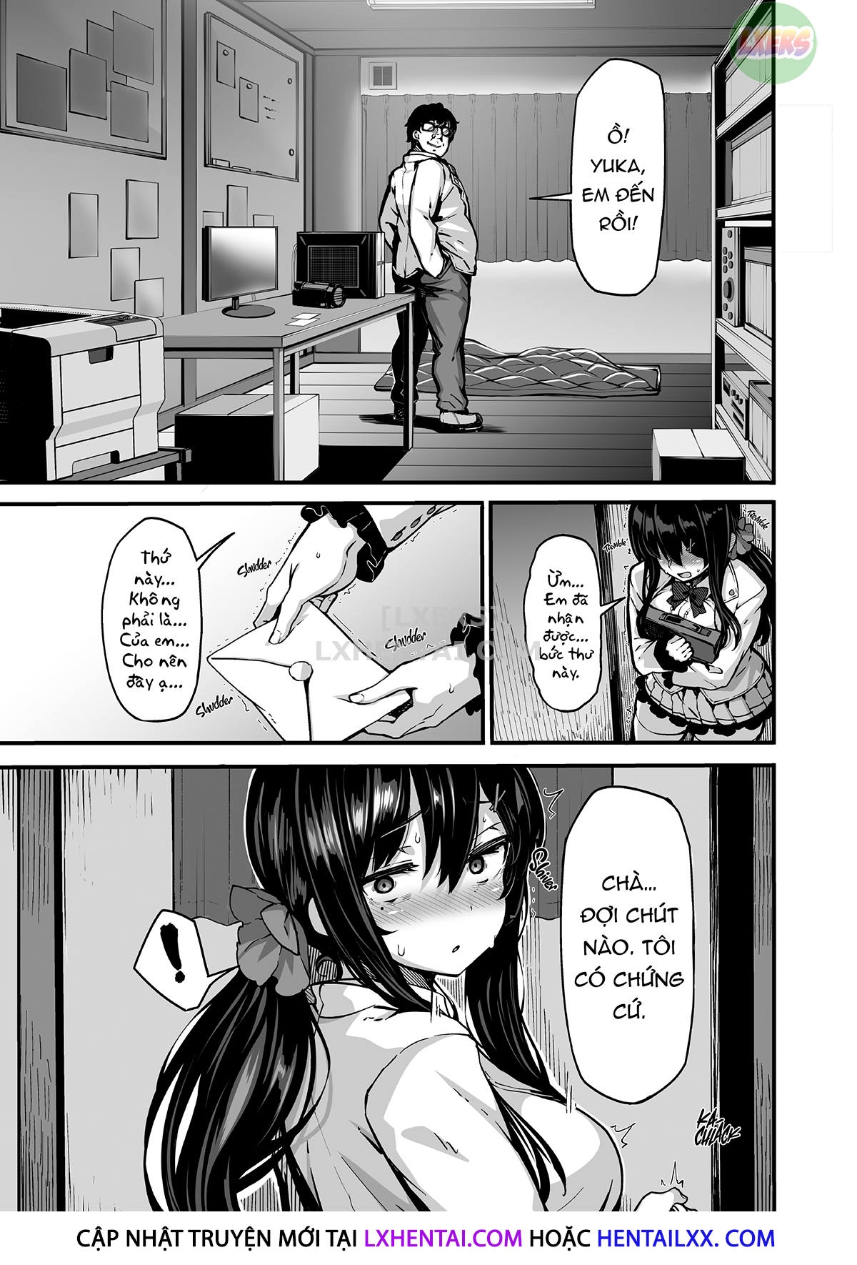 Đọc truyện hentai Nonohara Yuzuka No Himitsu No Haishin - Chap 1