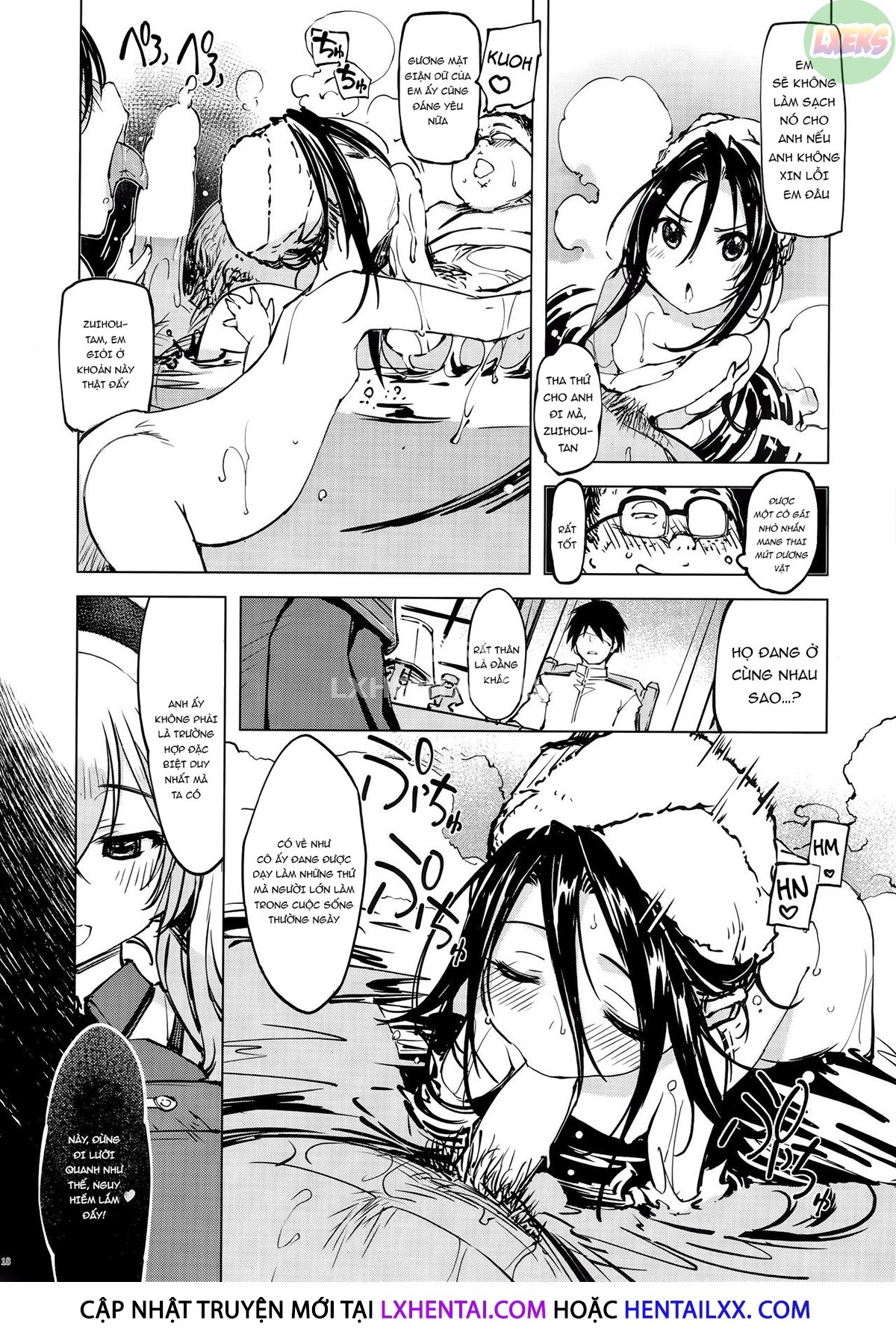 Đọc truyện hentai Hishokan Kashima No Houkokusho - Chap 2