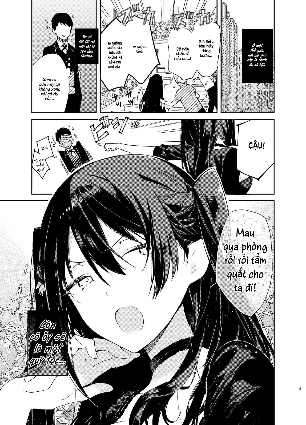 Đọc truyện hentai Takabisha Kyonyuu Ojou-sama to Himitsu no Ecchi - 1 nháy