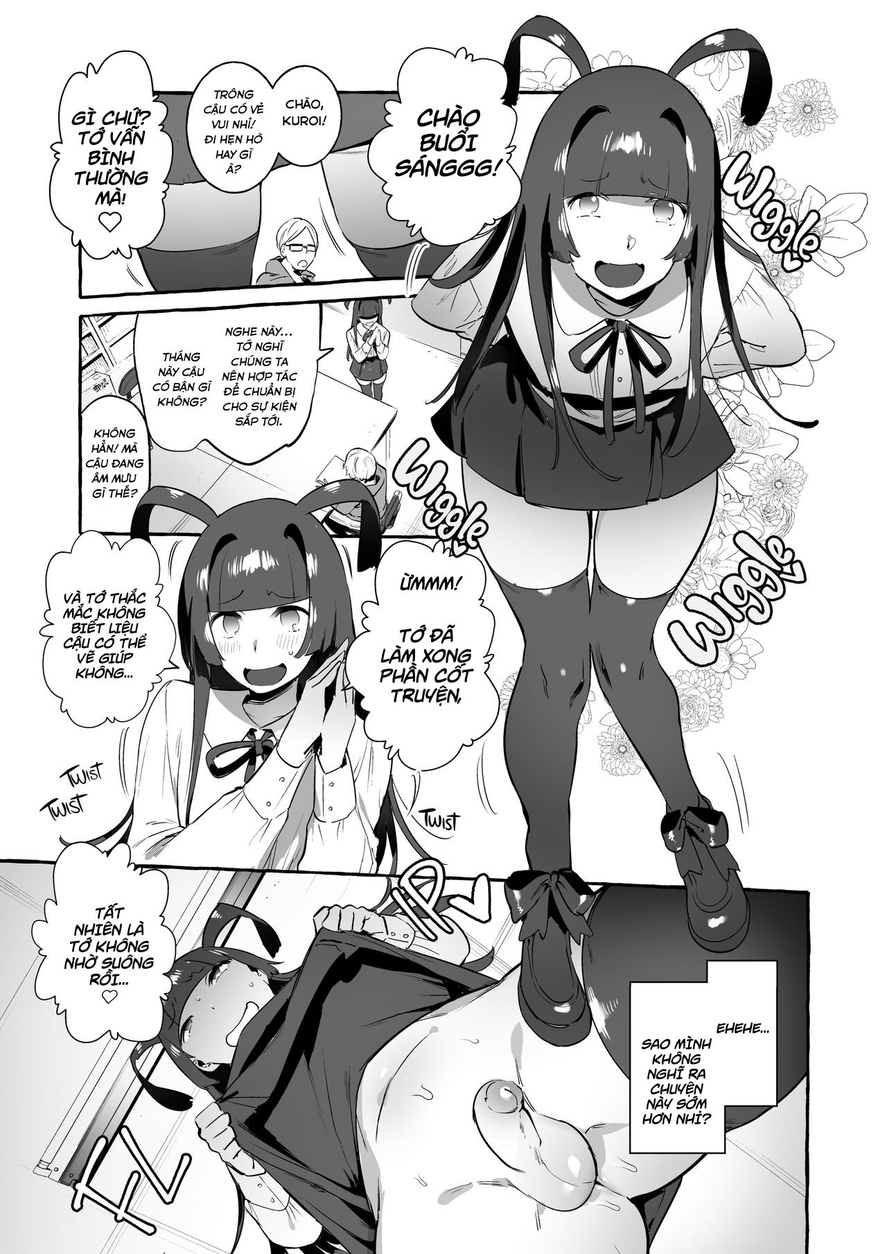 Đọc truyện hentai YariCir no Boku VS Gal Oneshot