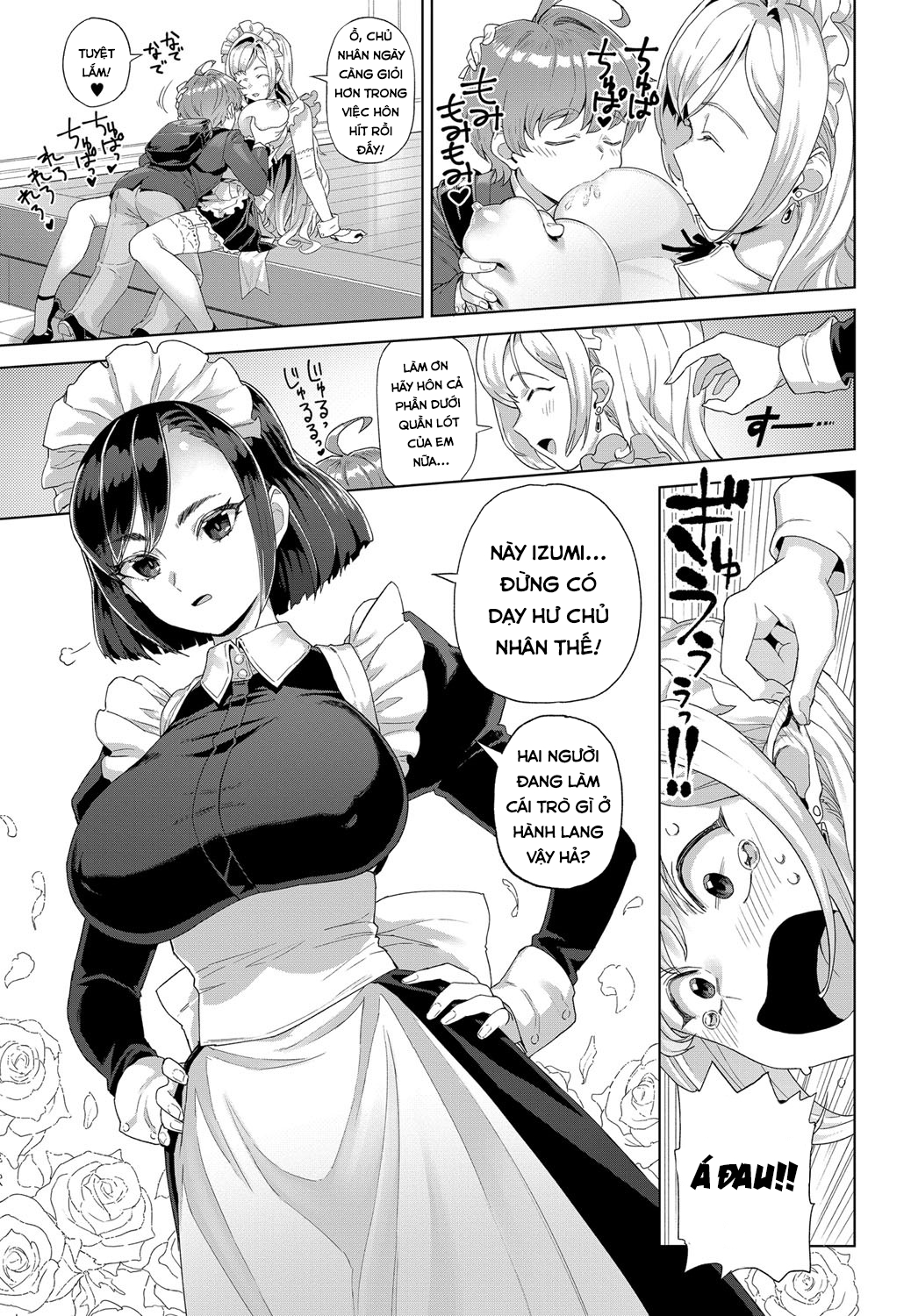 Đọc truyện hentai Shizuku và Izumi - Oneshot