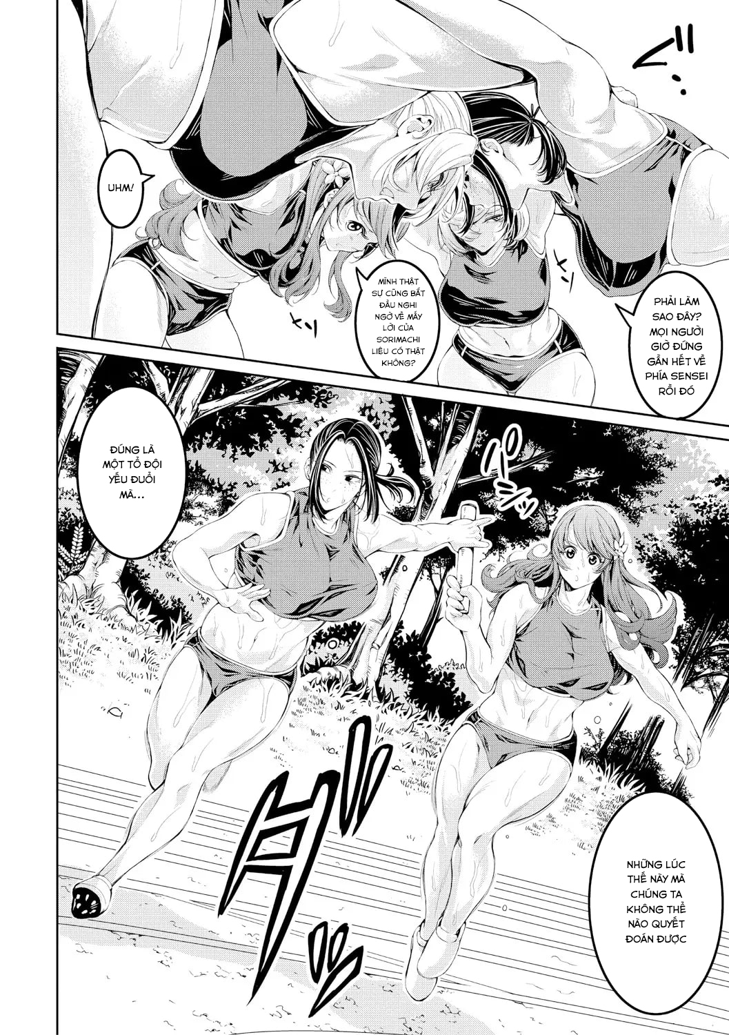 Đọc truyện hentai Bukatsu Shoujo Paradise ~ Asekkaki no Tenshi-tachi - Chap 7