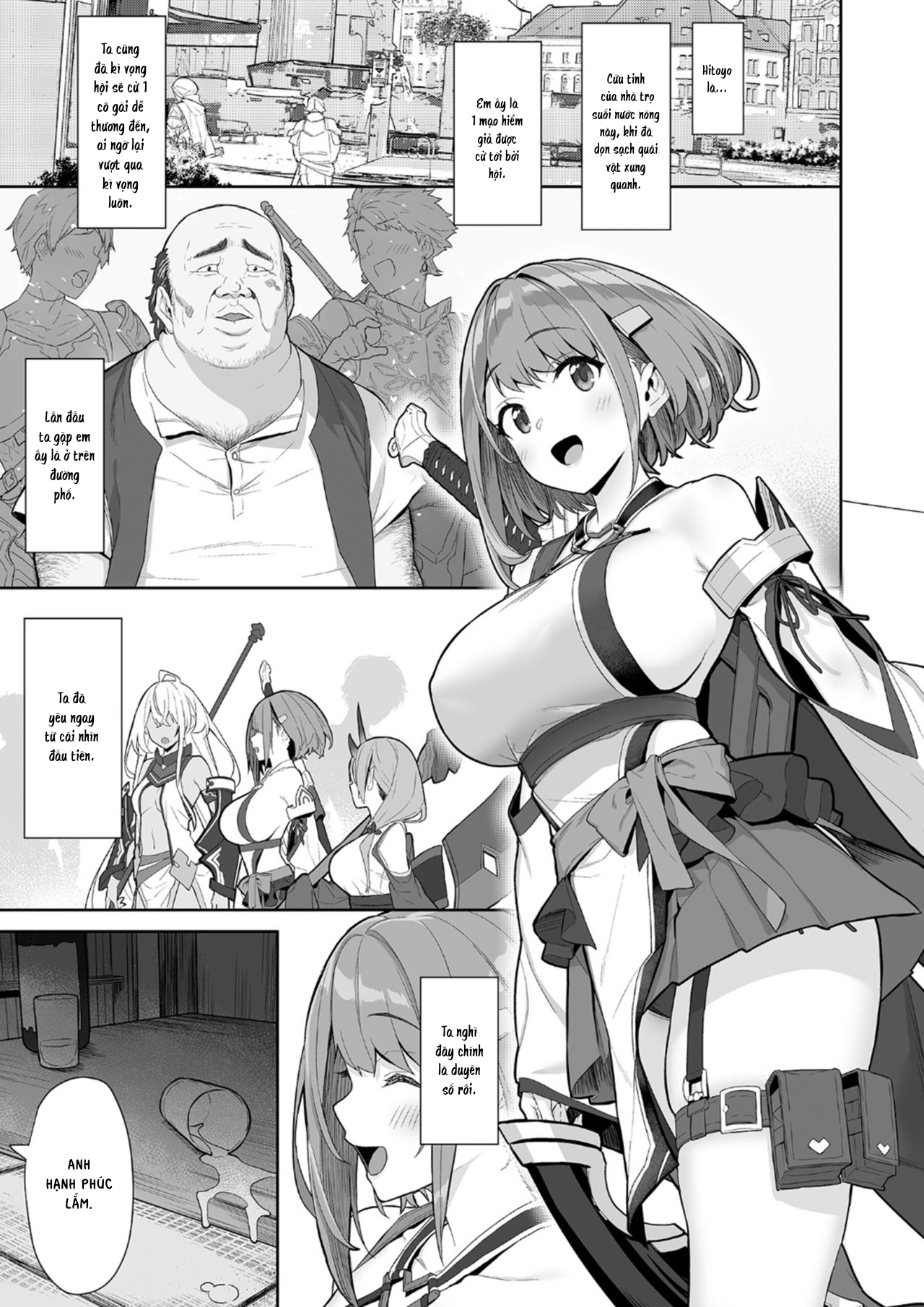 Đọc truyện hentai Hitoyo-chan no Junan 2 - Chap 1.