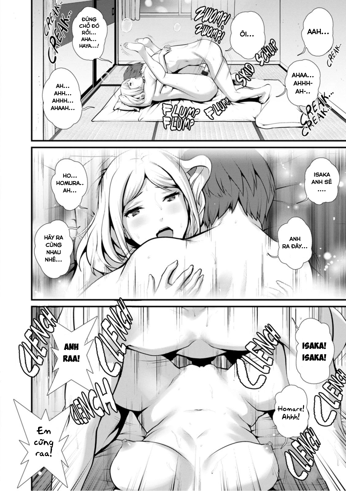 Đọc truyện hentai Tuần trăng mật dưới 30m đất - Chap 8