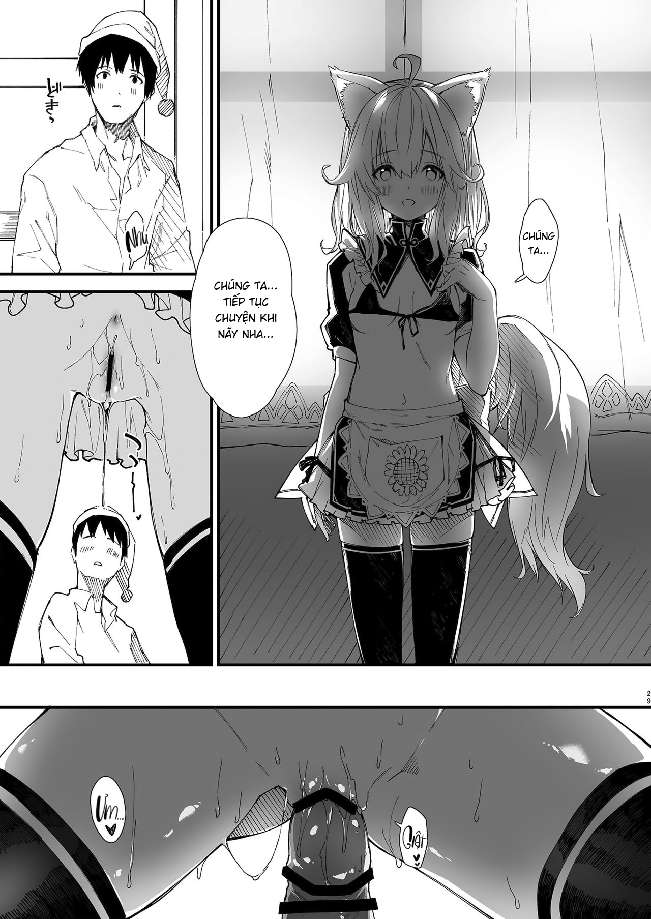 Đọc truyện hentai Sống Cùng Nàng Tai Thú - Chương 1