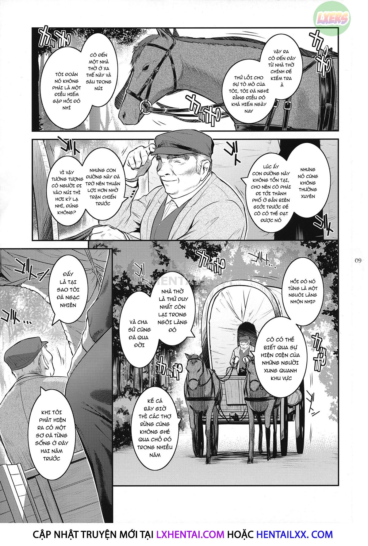 Đọc truyện hentai Kyoukai. - Chap 1