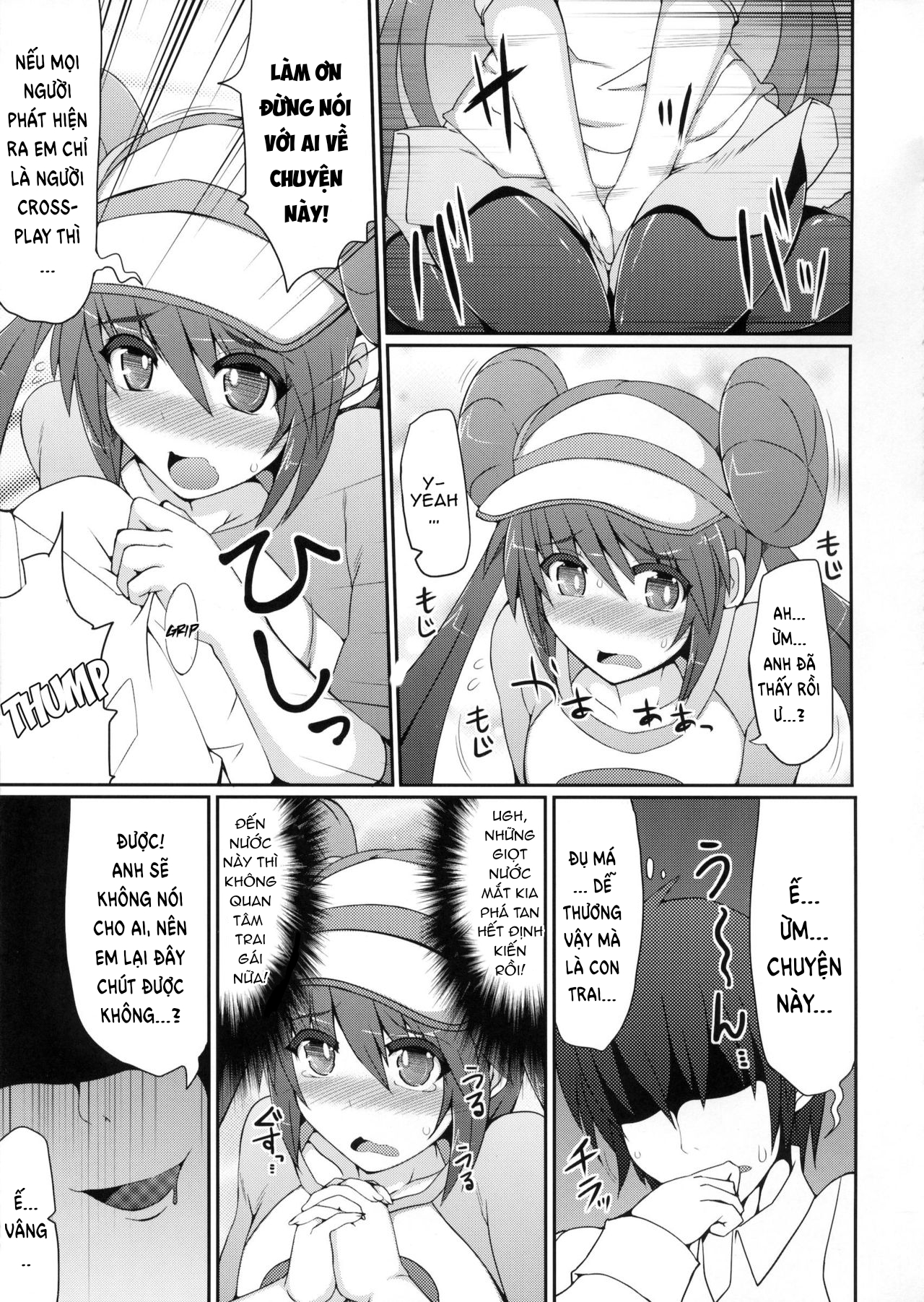 Đọc truyện hentai Nhà Huấn Luyện Pokemon Thực Chất Là Một Crossdresser!? Oneshot