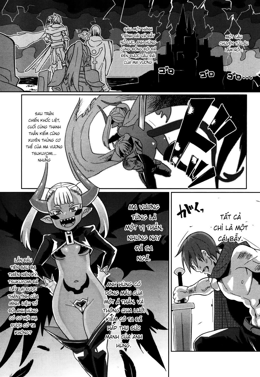 Đọc truyện hentai Ma Vương Level 1 - Oneshot