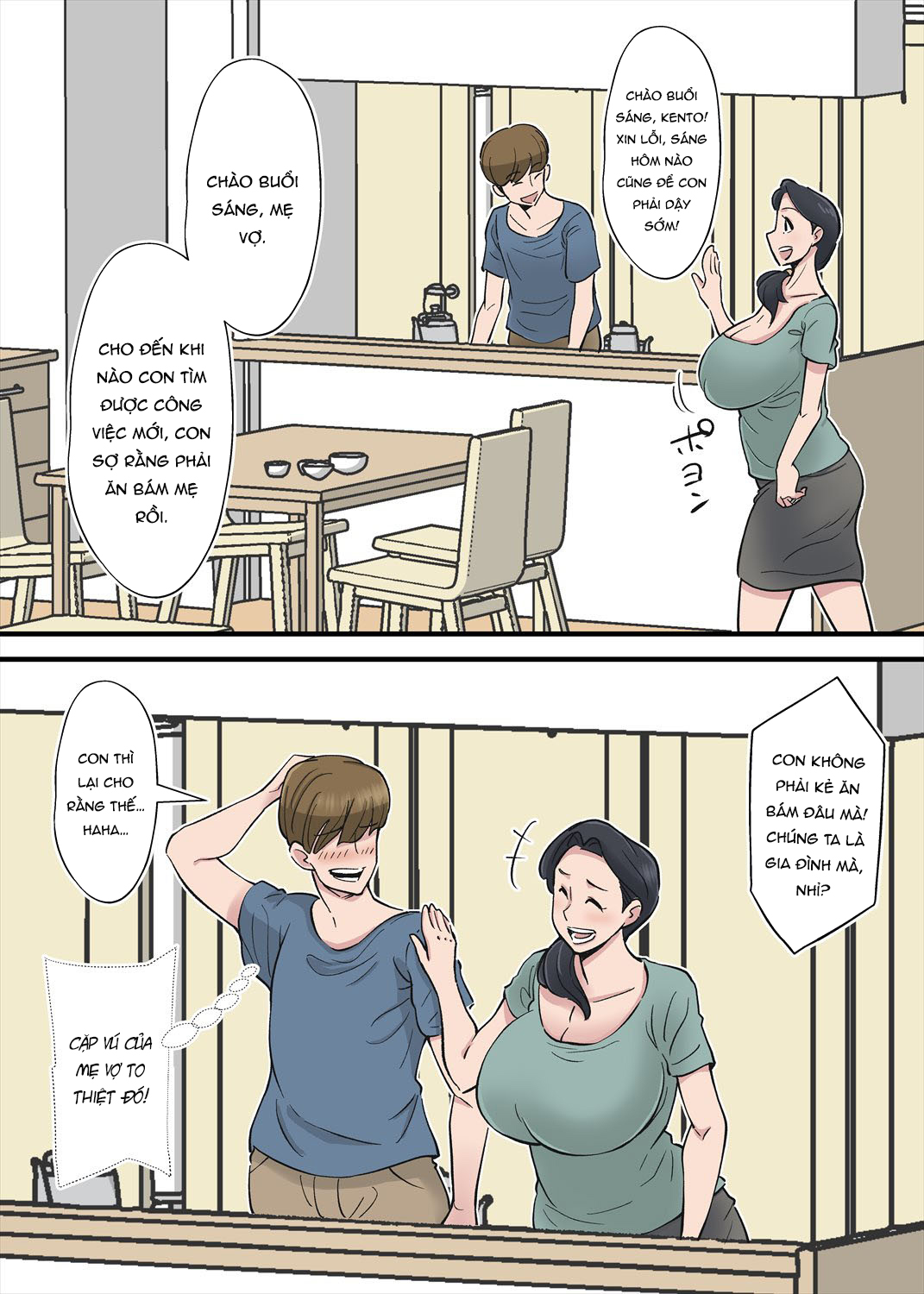 Đọc truyện hentai ome no Bakunyuu Kaa-chan o Netoritai - Oneshot