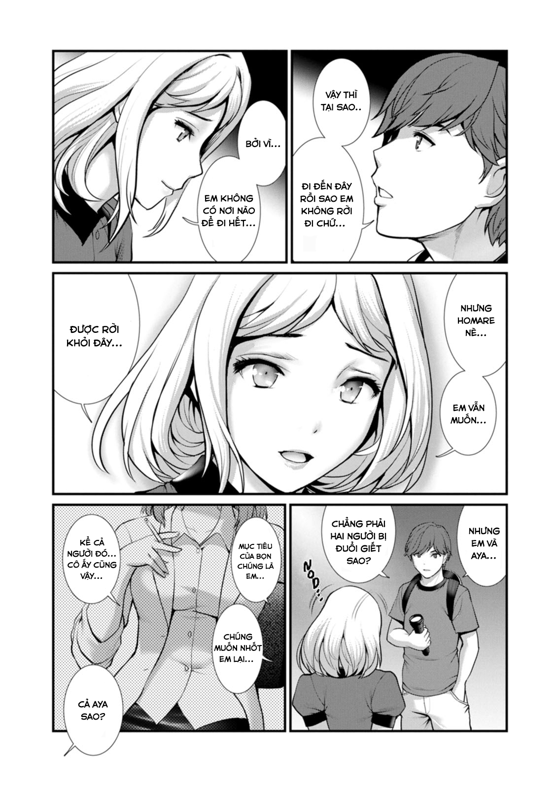 Đọc truyện hentai Tuần trăng mật dưới 30m đất - Chap 6