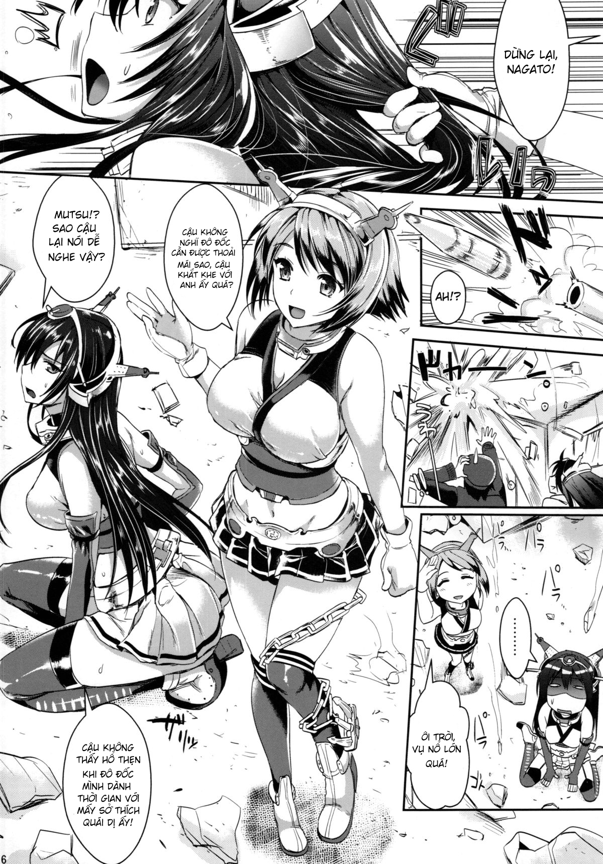 Đọc truyện hentai Senkan Nagato to Hentai Teitoku (Kantai Collection -KanColle-) Oneshot