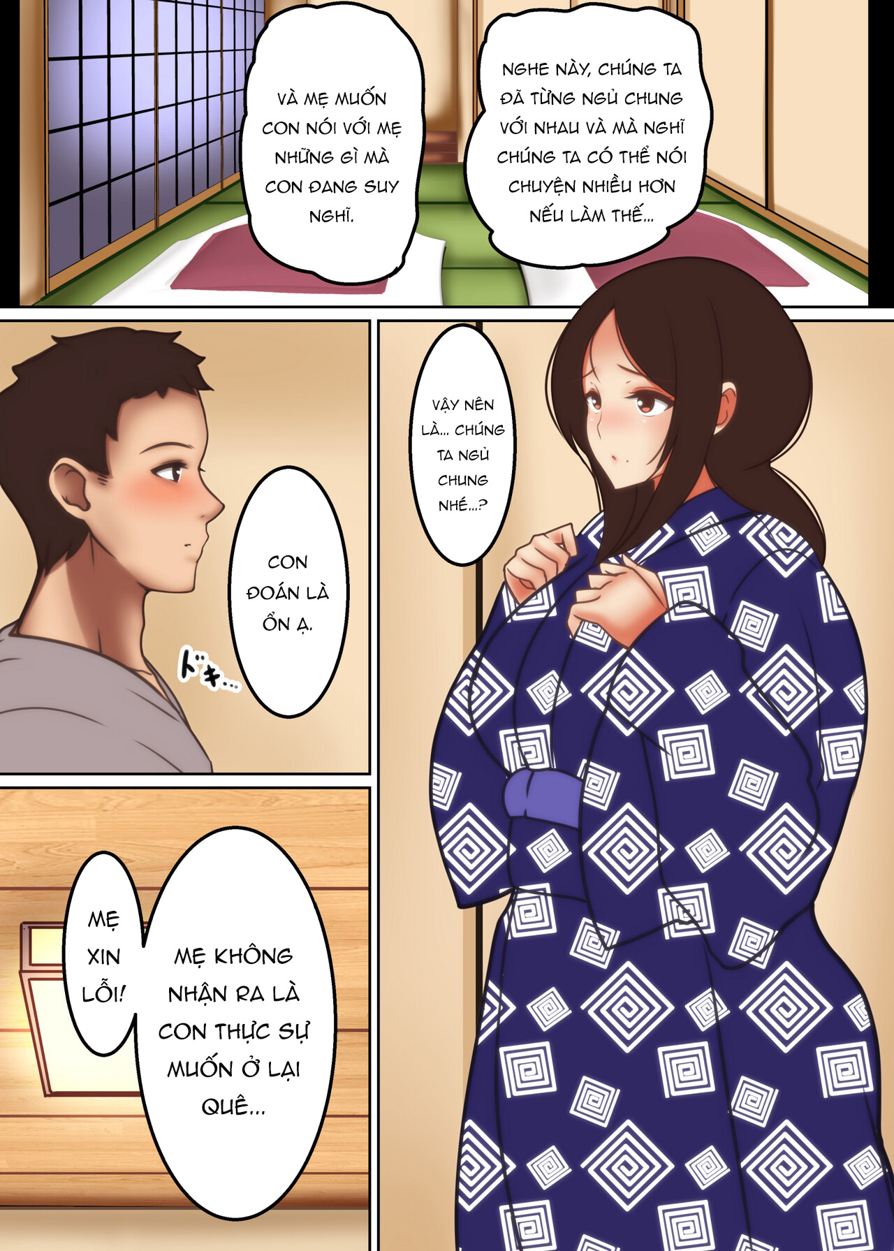 Đọc truyện hentai Haha ga Midara ni Aegu Toki - Chap 2