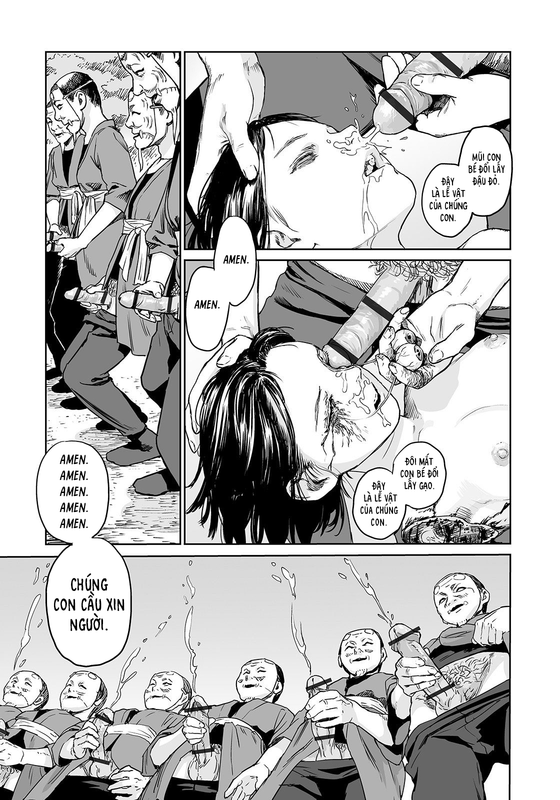 Đọc truyện hentai Ngọn núi của vị thần Oogetsuhime. - Oneshot