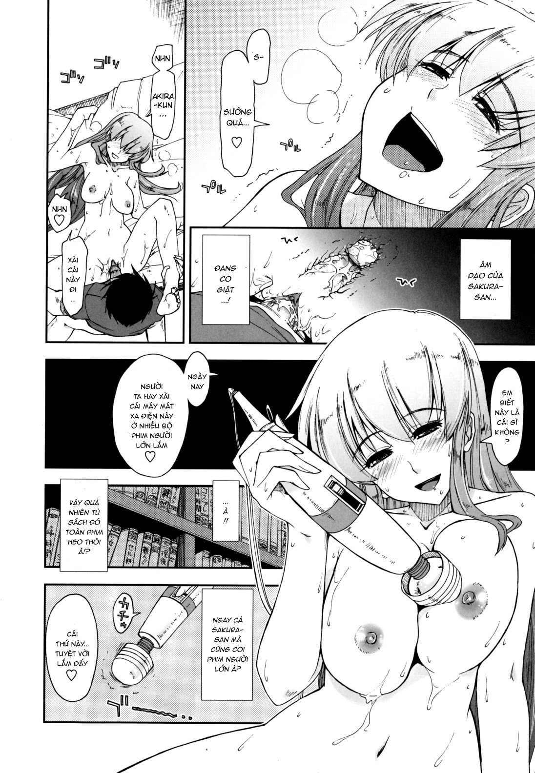 Đọc truyện hentai Sống chung cùng 3 chị em [Không Che] - Chap 2