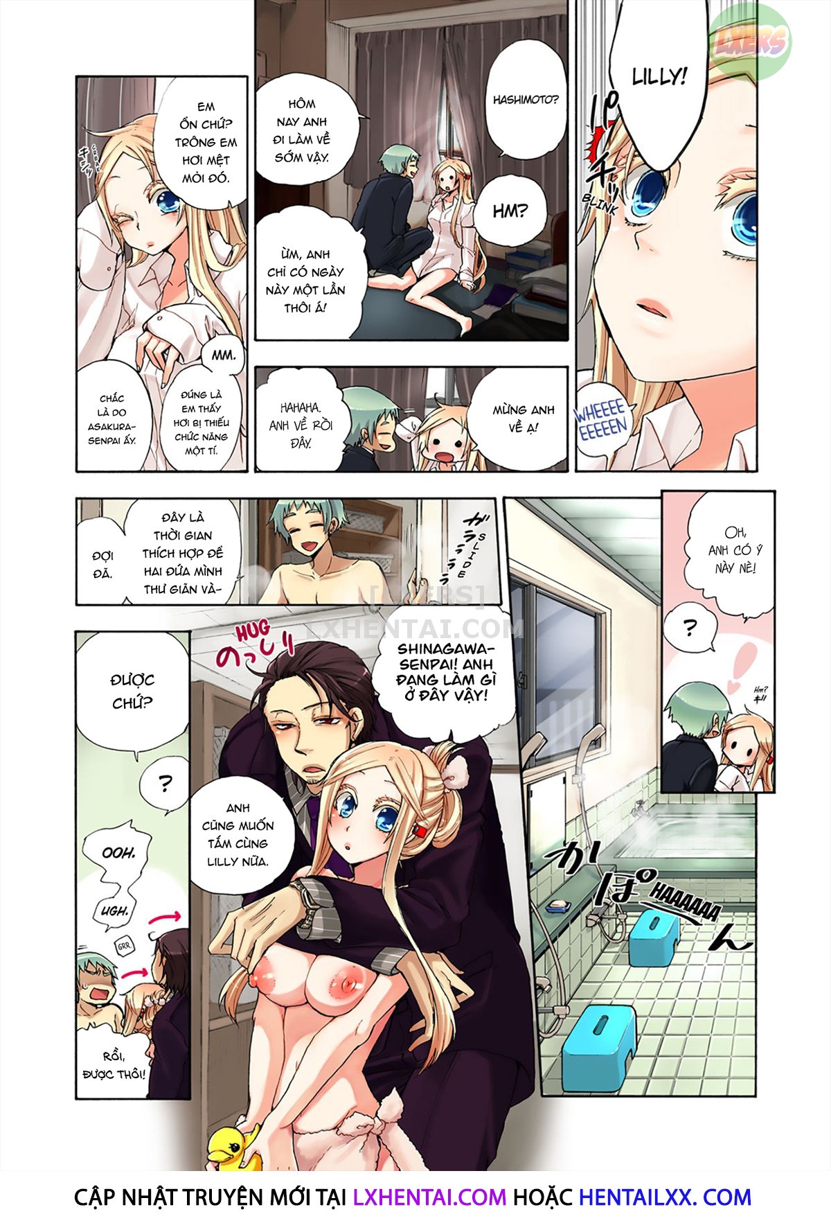 Đọc truyện hentai Robot thú cưng Lilly Chap 14