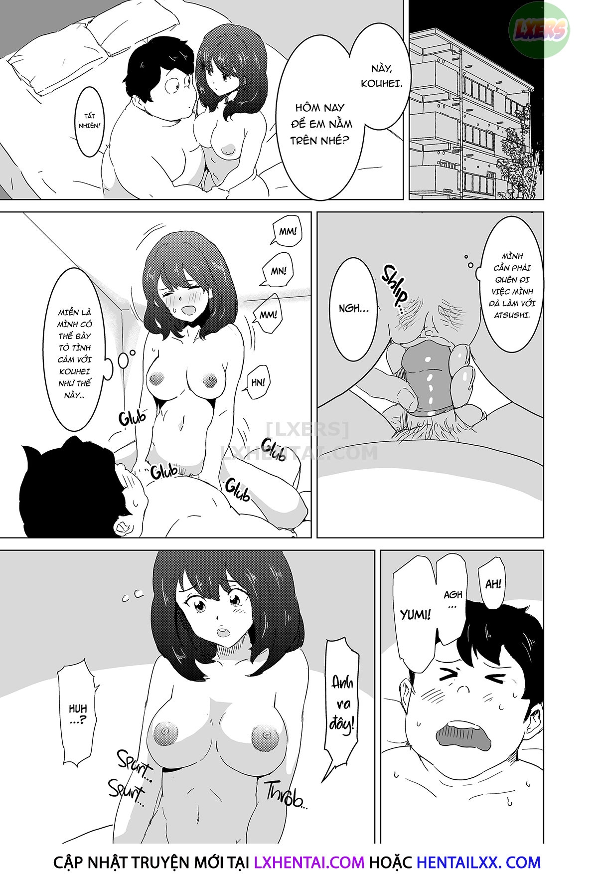 Đọc truyện hentai My Wife Would Never Moan Like in the Unrealistic Porn My Neighbor Watches - Chap 2