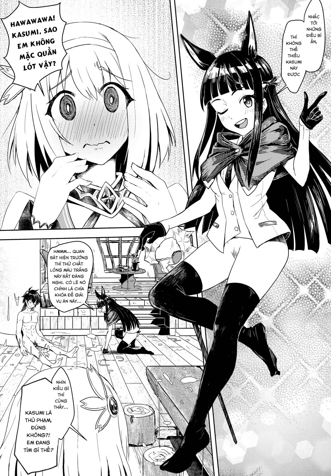 Đọc truyện hentai Outo no Meitantei Inyuu no Sanjuushi Oneshot