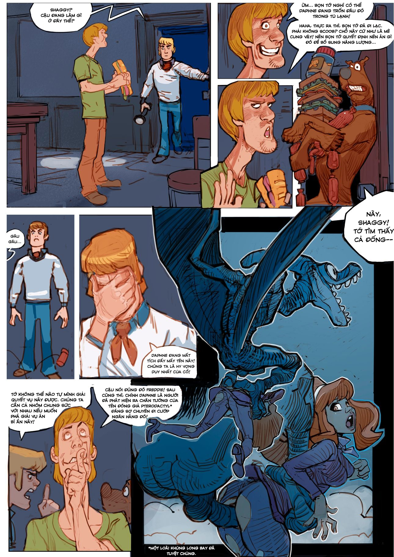 Đọc truyện hentai Scooby-Doo: Ngôi nhà ma ám - Oneshot