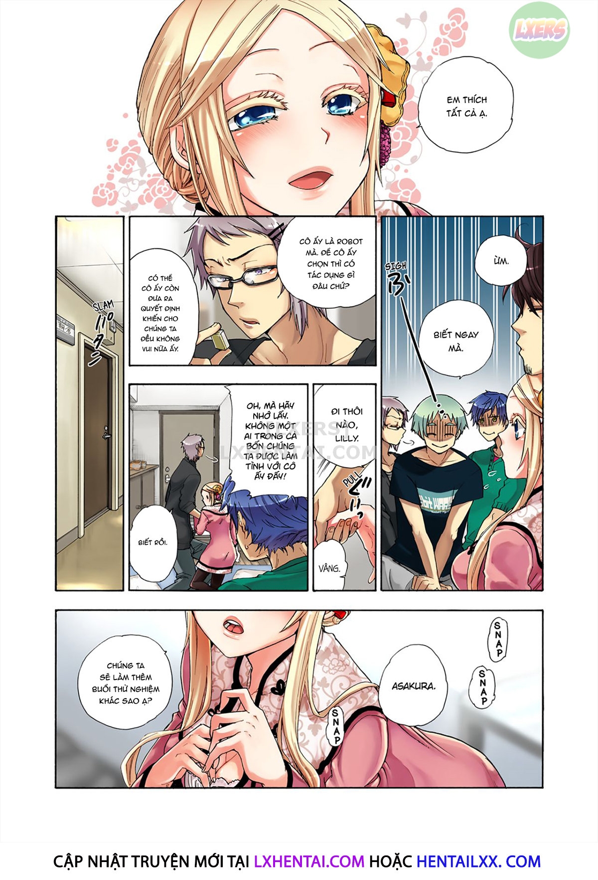 Đọc truyện hentai Robot thú cưng Lilly Chap 14