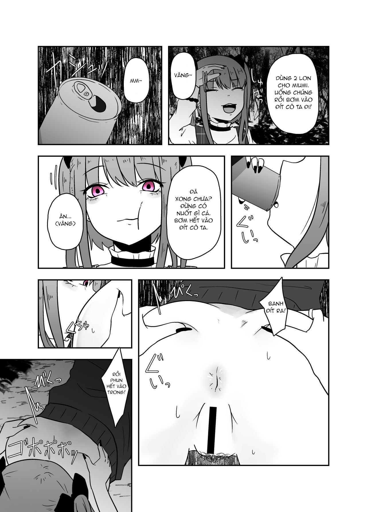 Đọc truyện hentai Trò chơi trừng phạt Oneshot