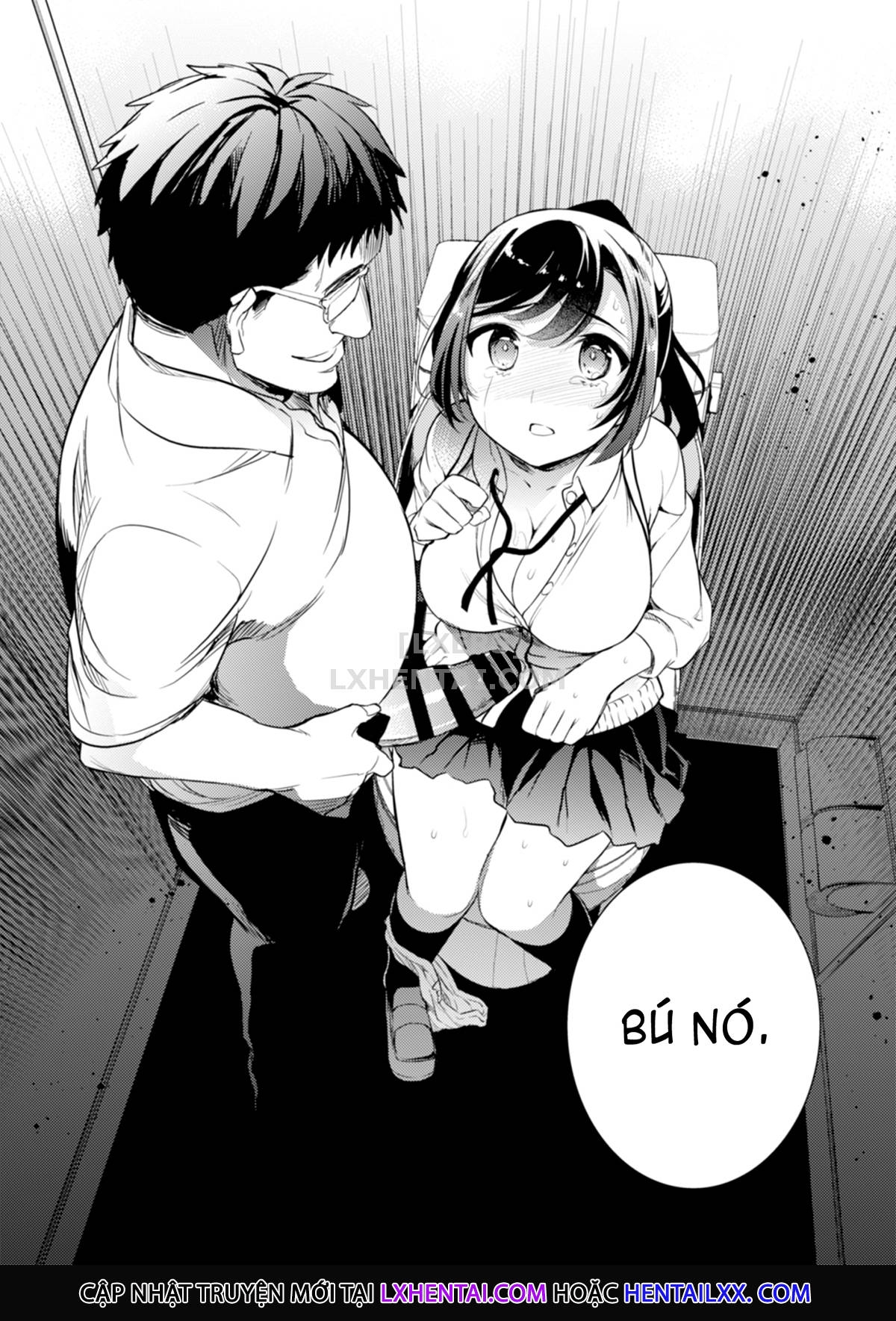 Đọc truyện hentai Sayuri Kareshi to Hatsu H Mokuzen ni Chikan ni NTR-reta Shoujo Chap 2 A Girl Who Got Fucked In The Train Station Bathroom