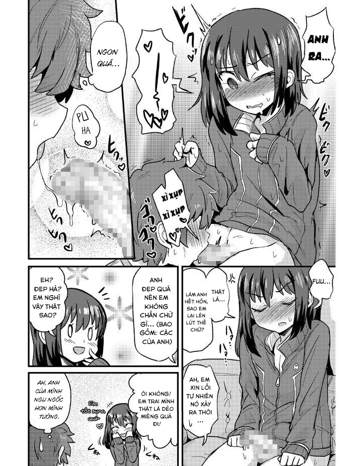 Đọc truyện hentai Kyoudai Ai wa Shitei Ai - Oneshot