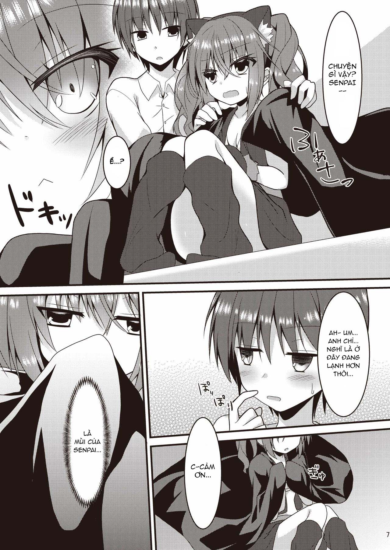 Đọc truyện hentai Câu chuyện về căn phòng nơi mà tôi phải làm tình với senpai để thoát ra ngoài sau bữa tiệc Halloween. - Oneshot