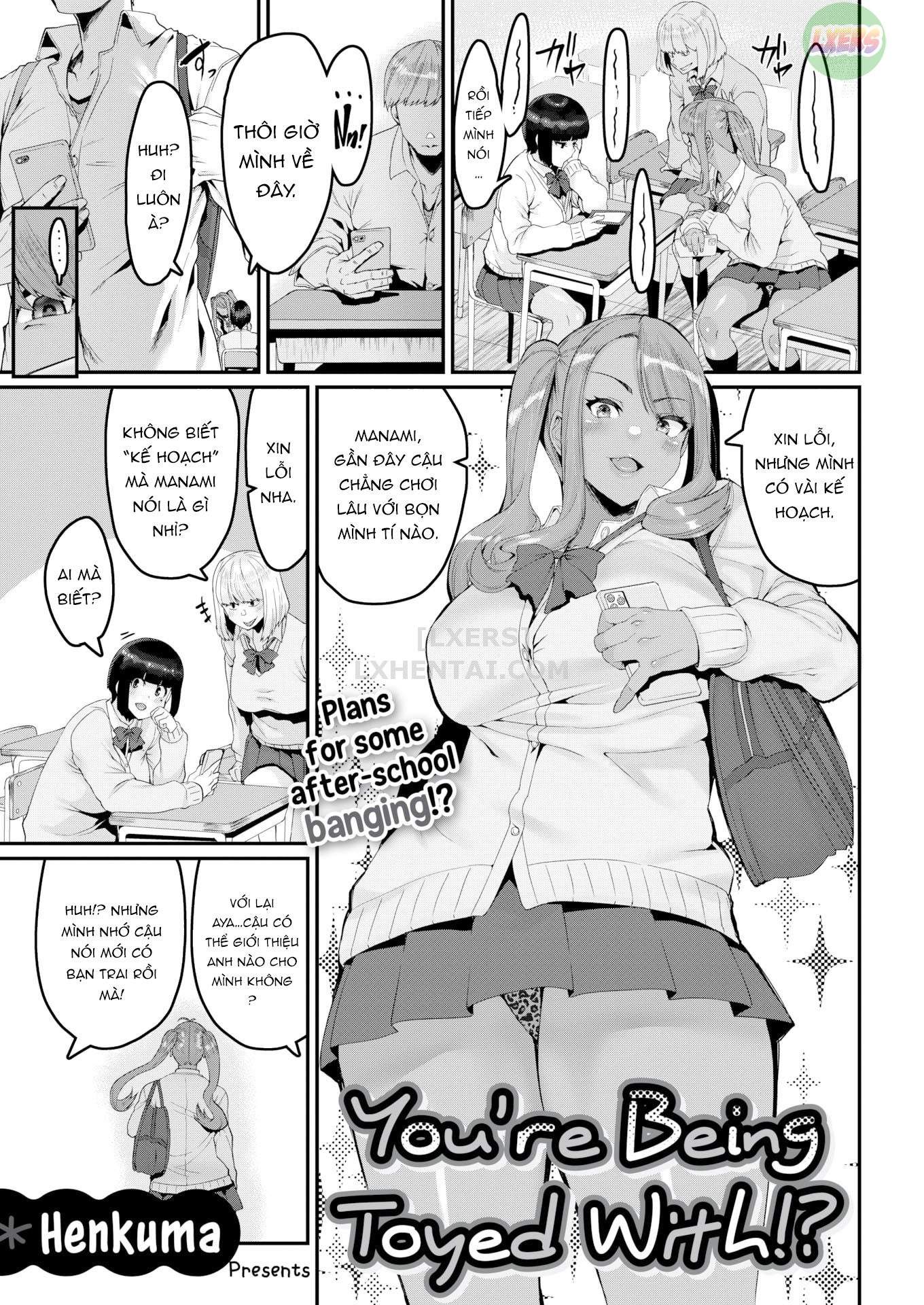 Đọc truyện hentai Câu đang bị trêu đùa à!? - Oneshot