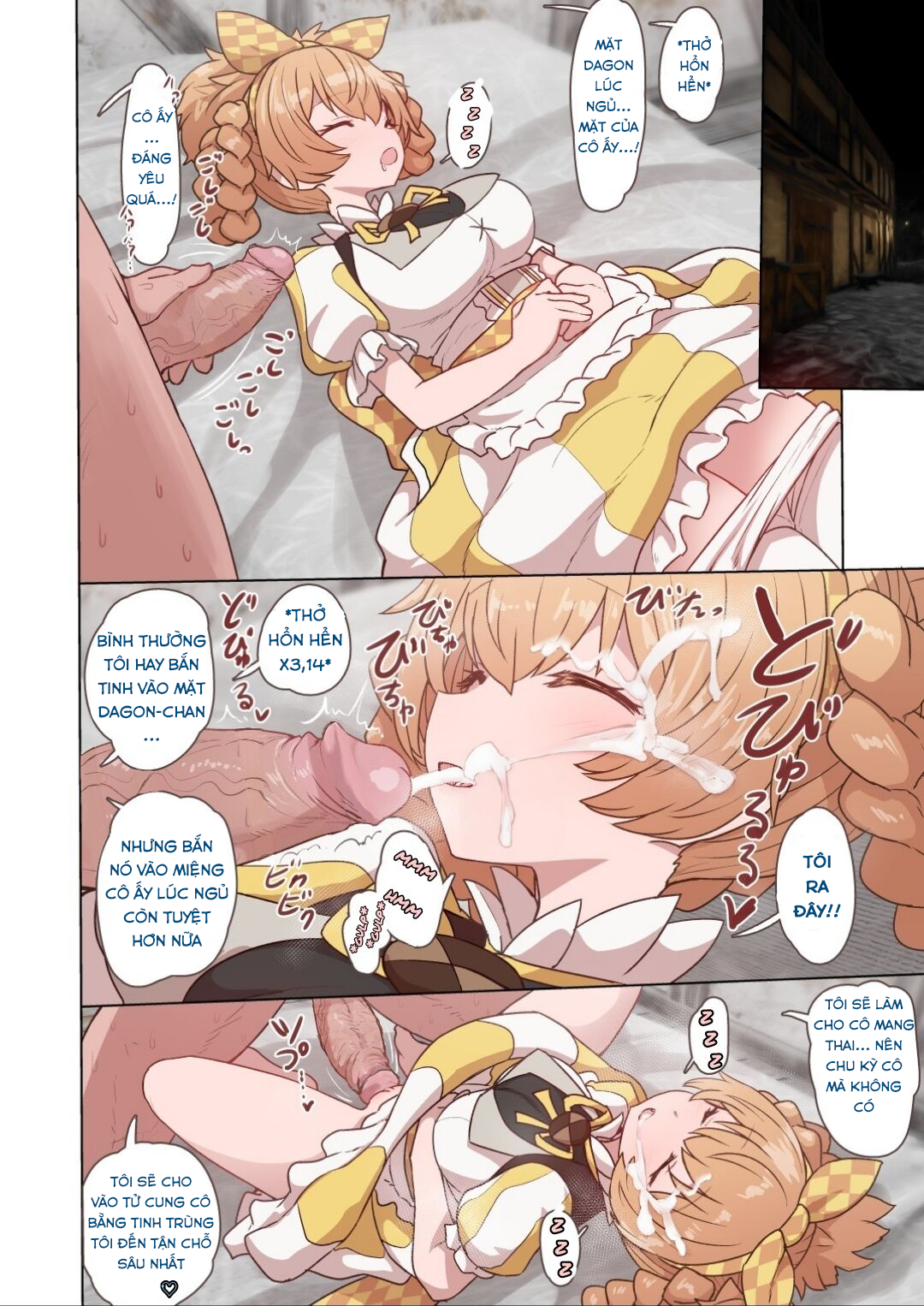 Đọc truyện hentai Tôi muốn Dagon-Chan mang thai - Oneshot