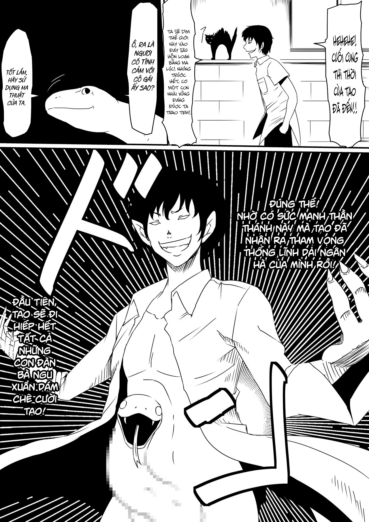 Đọc truyện hentai Thiếu niên và con cặc thần thánh! - Chap 2 - Chơi cả mẹ lẫn con