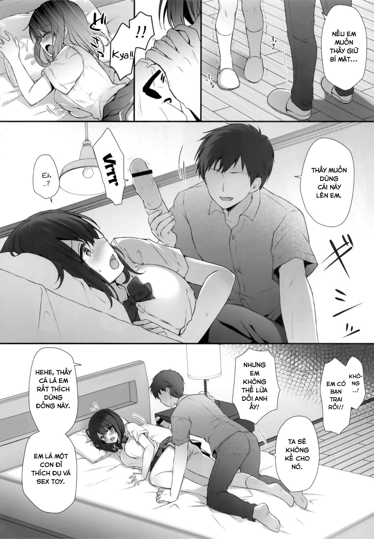 Đọc truyện hentai Sensei đừng mà~ - Oneshot