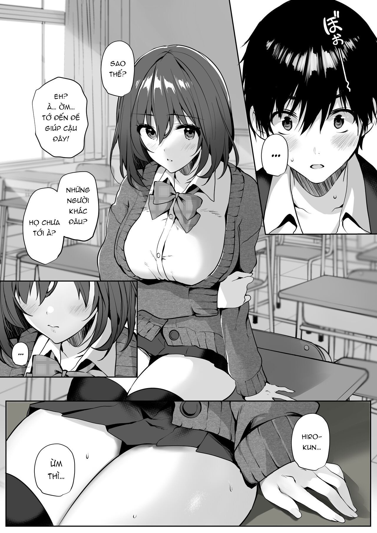 Đọc truyện hentai Người bạn ngực to đã quyến rũ tôi ngay cả khi tôi có bạn gái - Oneshot