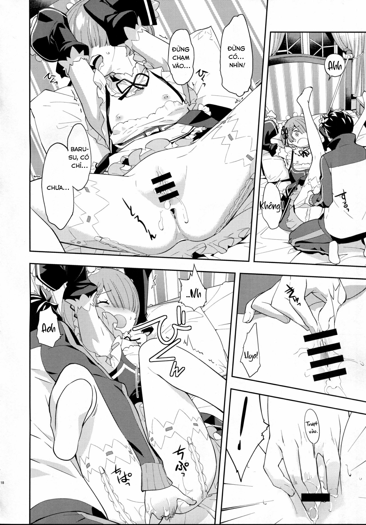 Đọc truyện hentai CHOICE 2 (Re: Zero kara Hajimeru Isekai Seikatsu) - Oneshot