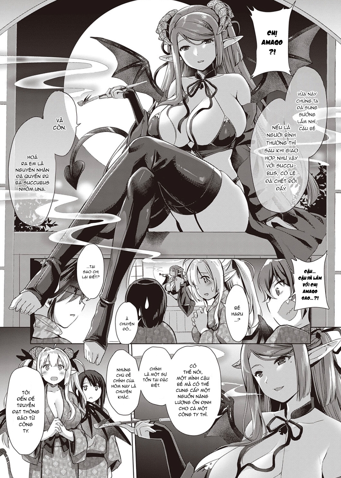 Đọc truyện hentai Succubus Company - Chap 6.