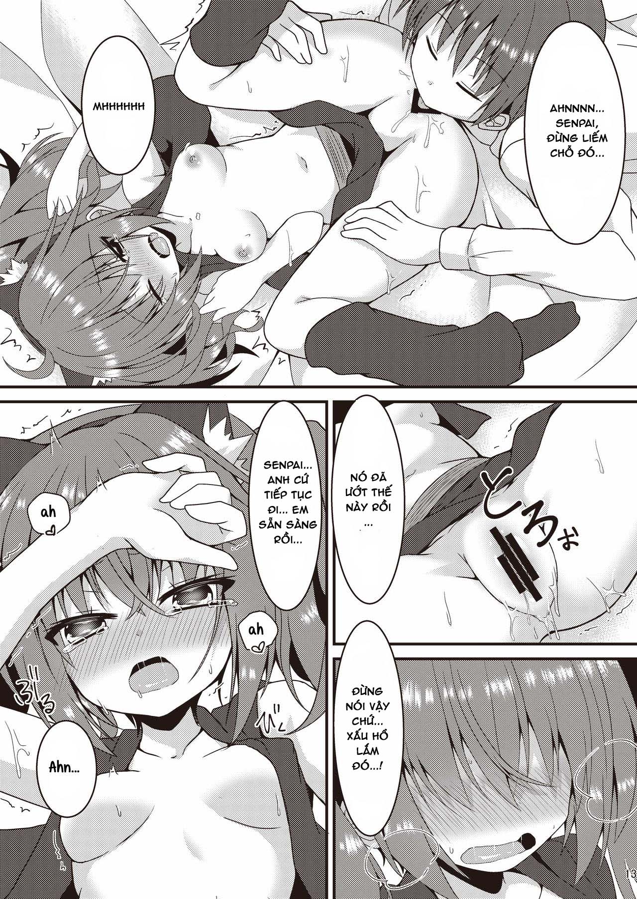 Đọc truyện hentai Câu chuyện về căn phòng nơi mà tôi phải làm tình với senpai để thoát ra ngoài sau bữa tiệc Halloween. - Oneshot