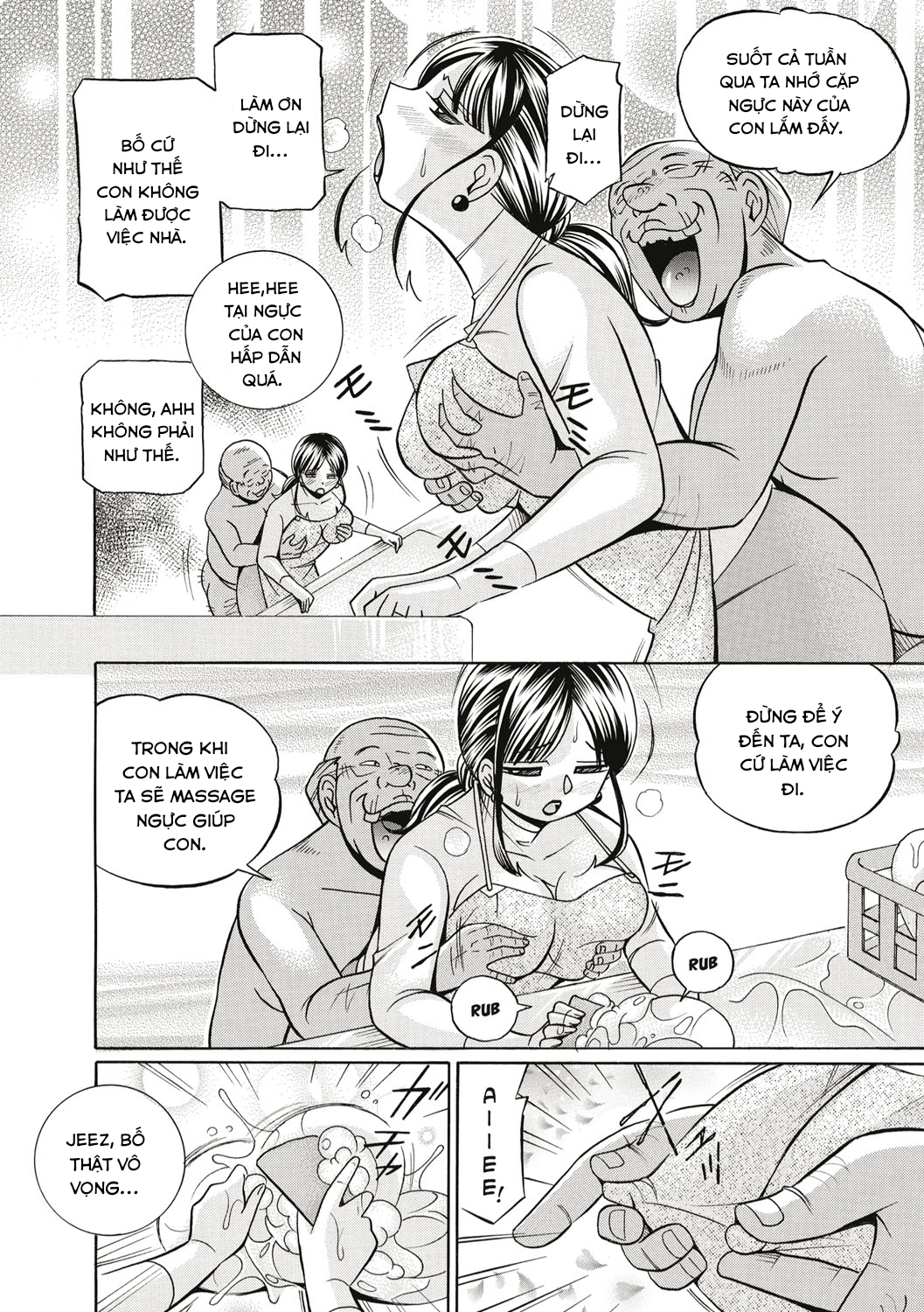 Đọc truyện hentai Yuriko and her Father-in-Law - Chap 5