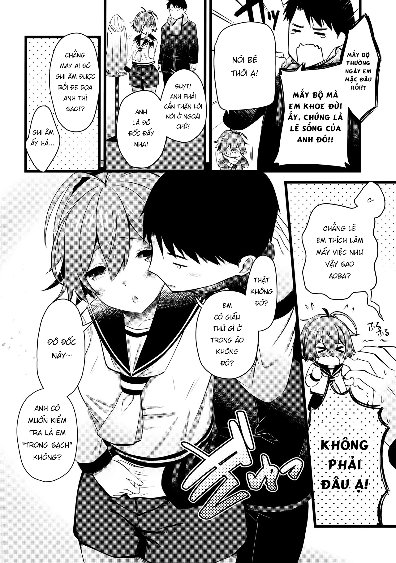 Đọc truyện hentai Fuyu no Aoba wa Doudesuka? - Oneshot