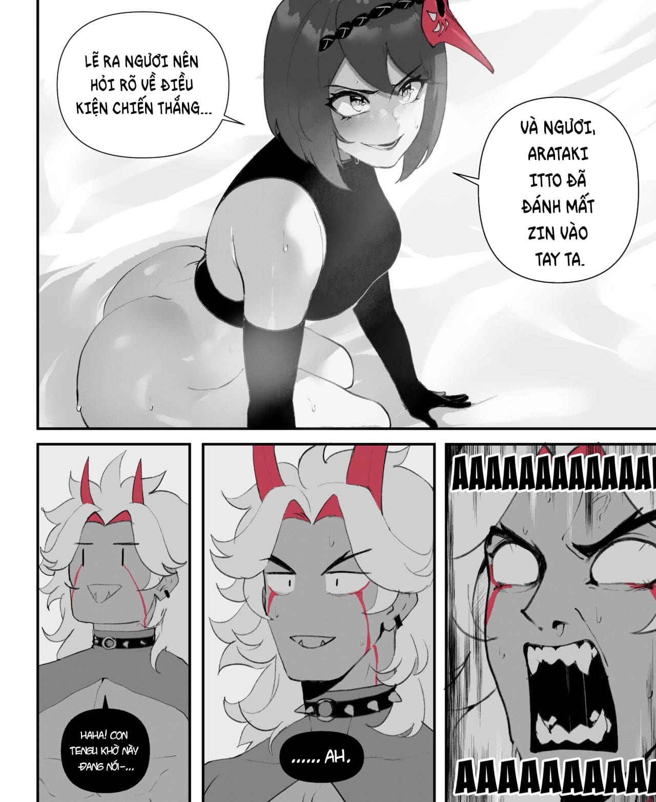 Đọc truyện hentai Ta Đây Là Arataki Itto!! - Oneshot