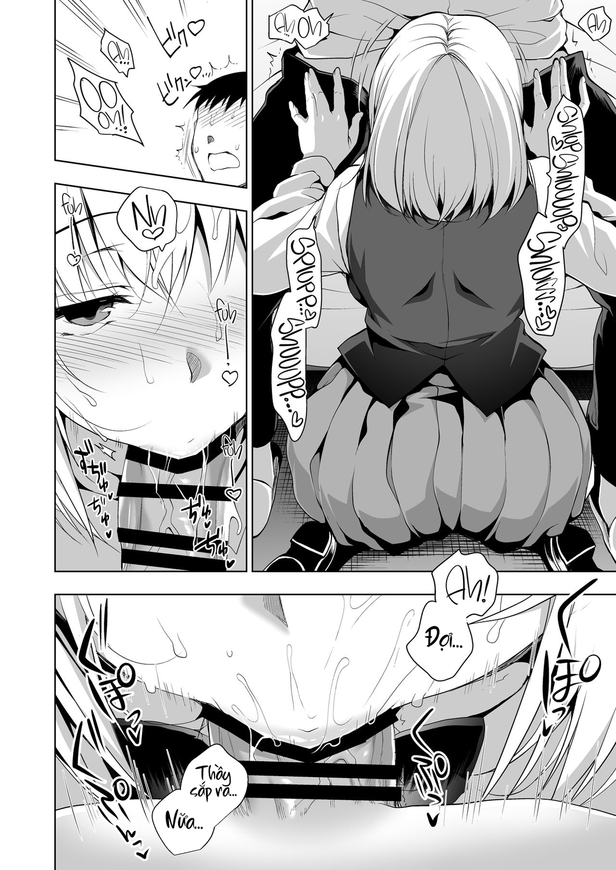 Đọc truyện hentai Buổi giải tỏa căng thẳng của hội trưởng hội học sinh - Oneshot