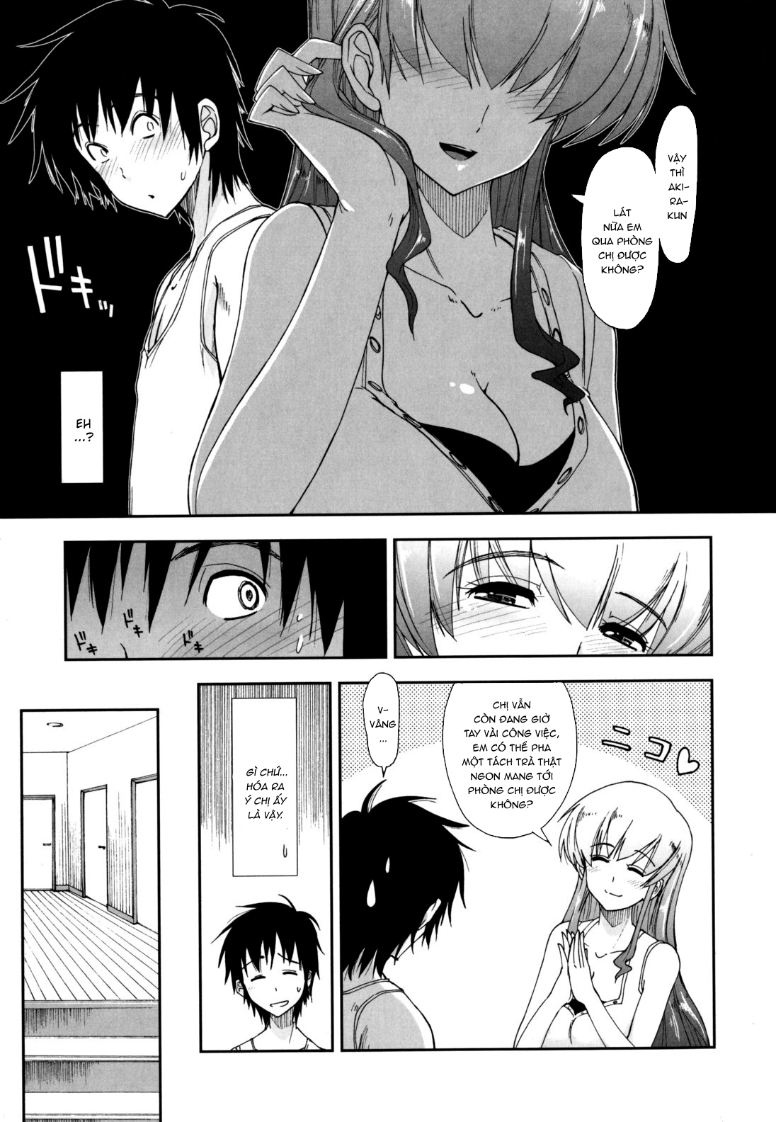 Đọc truyện hentai Sống chung cùng 3 chị em [Không Che] Chap 1