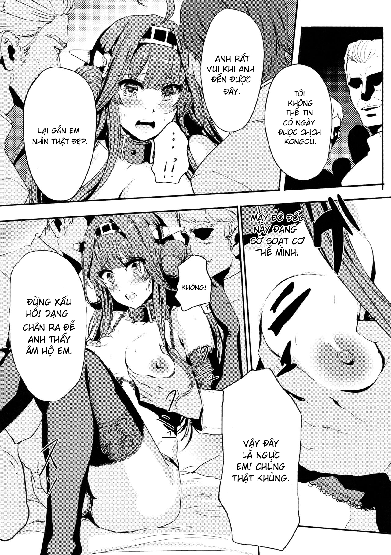 Đọc truyện hentai Kongou wa Soredemo Teitoku to Issho ni Itai (Kantai Collection -KanColle-) Oneshot