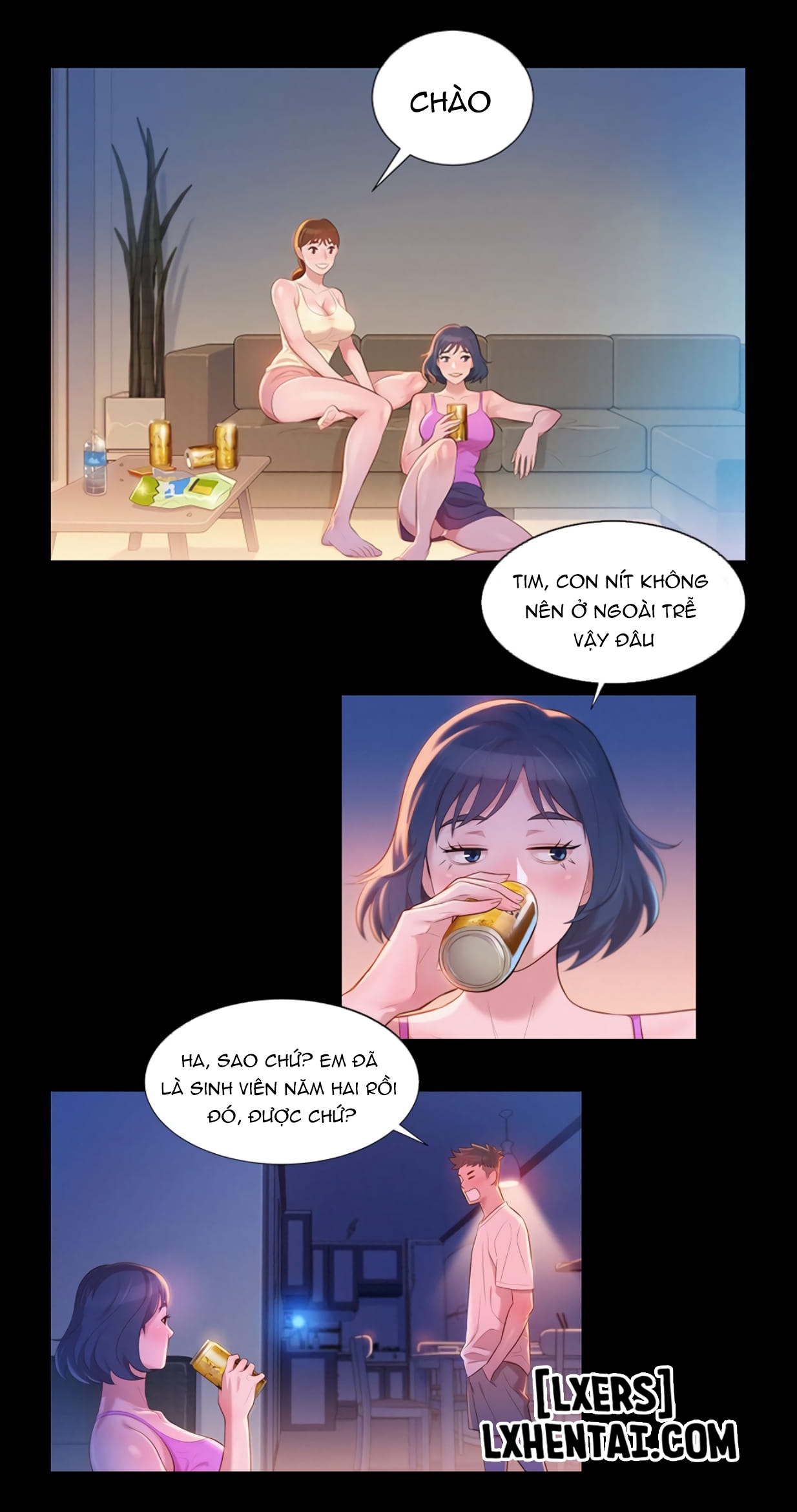 Đọc truyện hentai Chị Gái Hàng Xóm - Chap 2