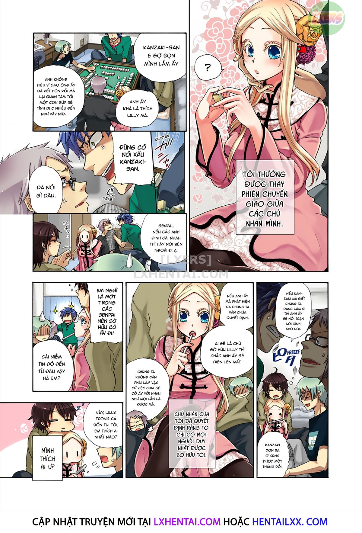 Đọc truyện hentai Robot thú cưng Lilly Chap 14