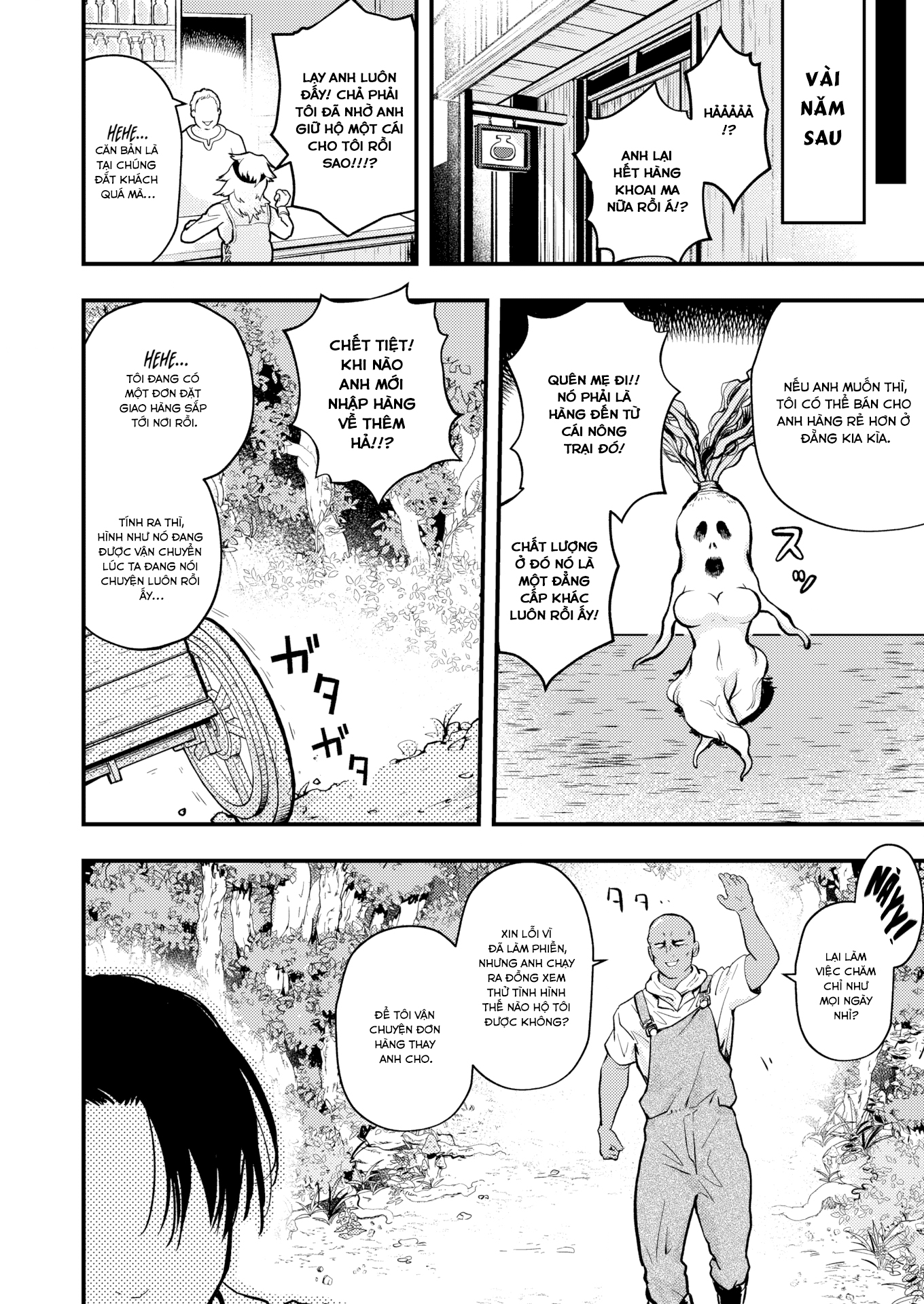 Đọc truyện hentai Nông trại khoai ma hạnh phúc ❤ - Oneshot