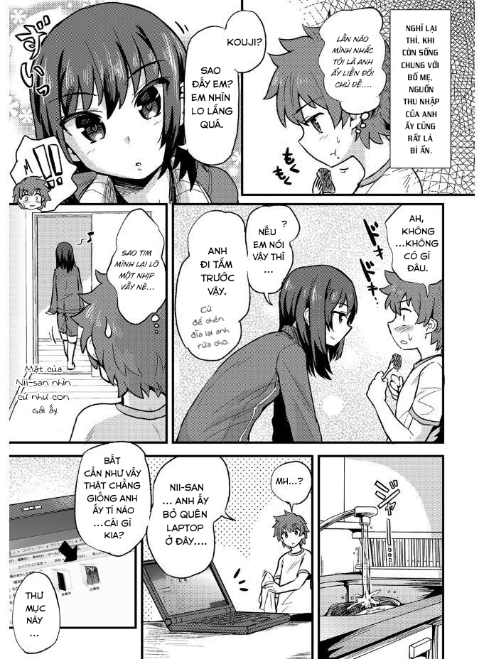 Đọc truyện hentai Kyoudai Ai wa Shitei Ai - Oneshot