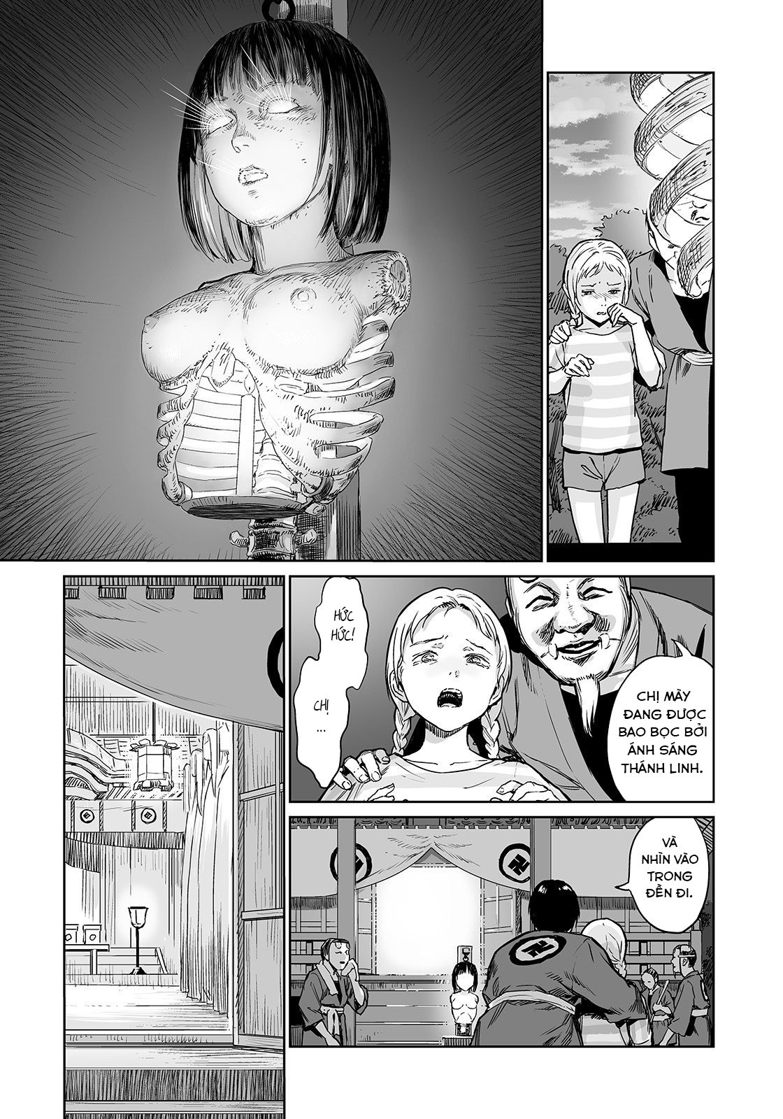 Đọc truyện hentai Ngọn núi của vị thần Oogetsuhime. - Oneshot