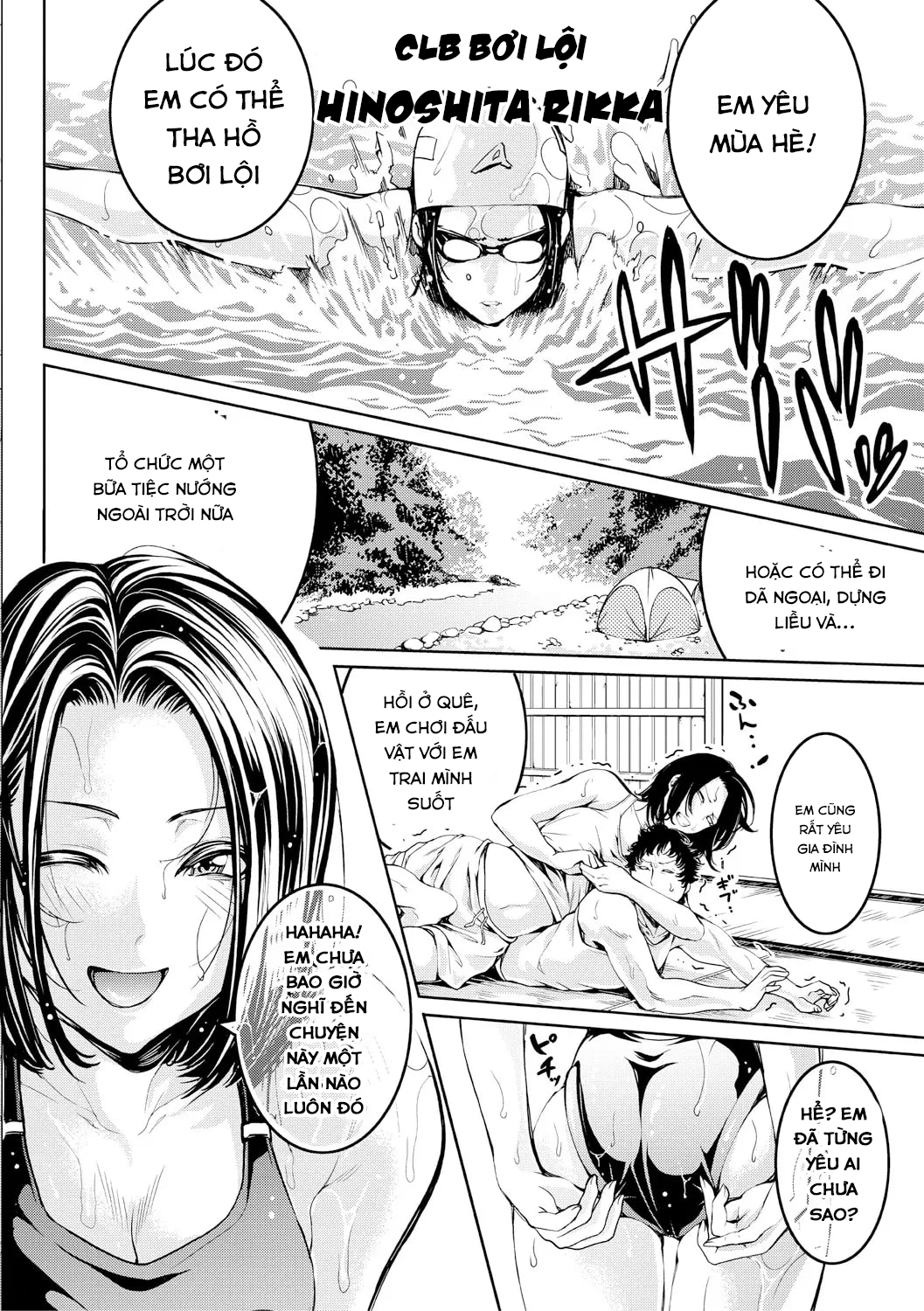 Đọc truyện hentai Bukatsu Shoujo Paradise ~ Asekkaki no Tenshi-tachi - Chap 7