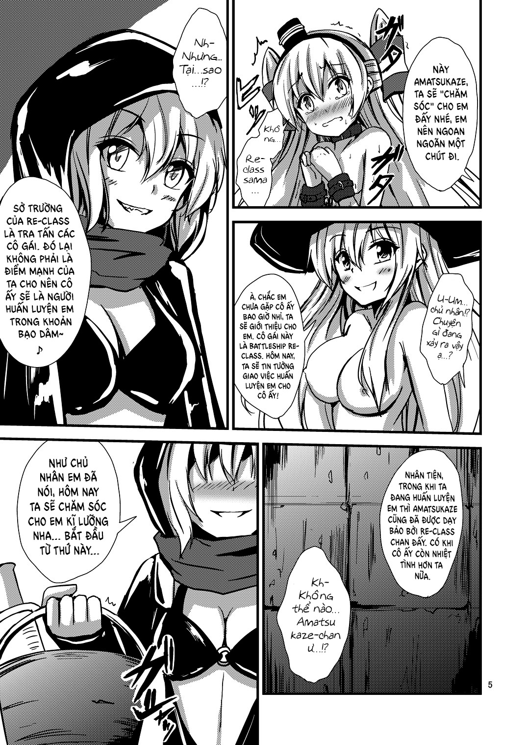 Đọc truyện hentai Kuubo Wo-Kyuu-chan no Shimakaze Yuri Dorei Choukyou~Senkan Re-Kyuu no Shucchou SM Choukyou Hen~ Oneshot