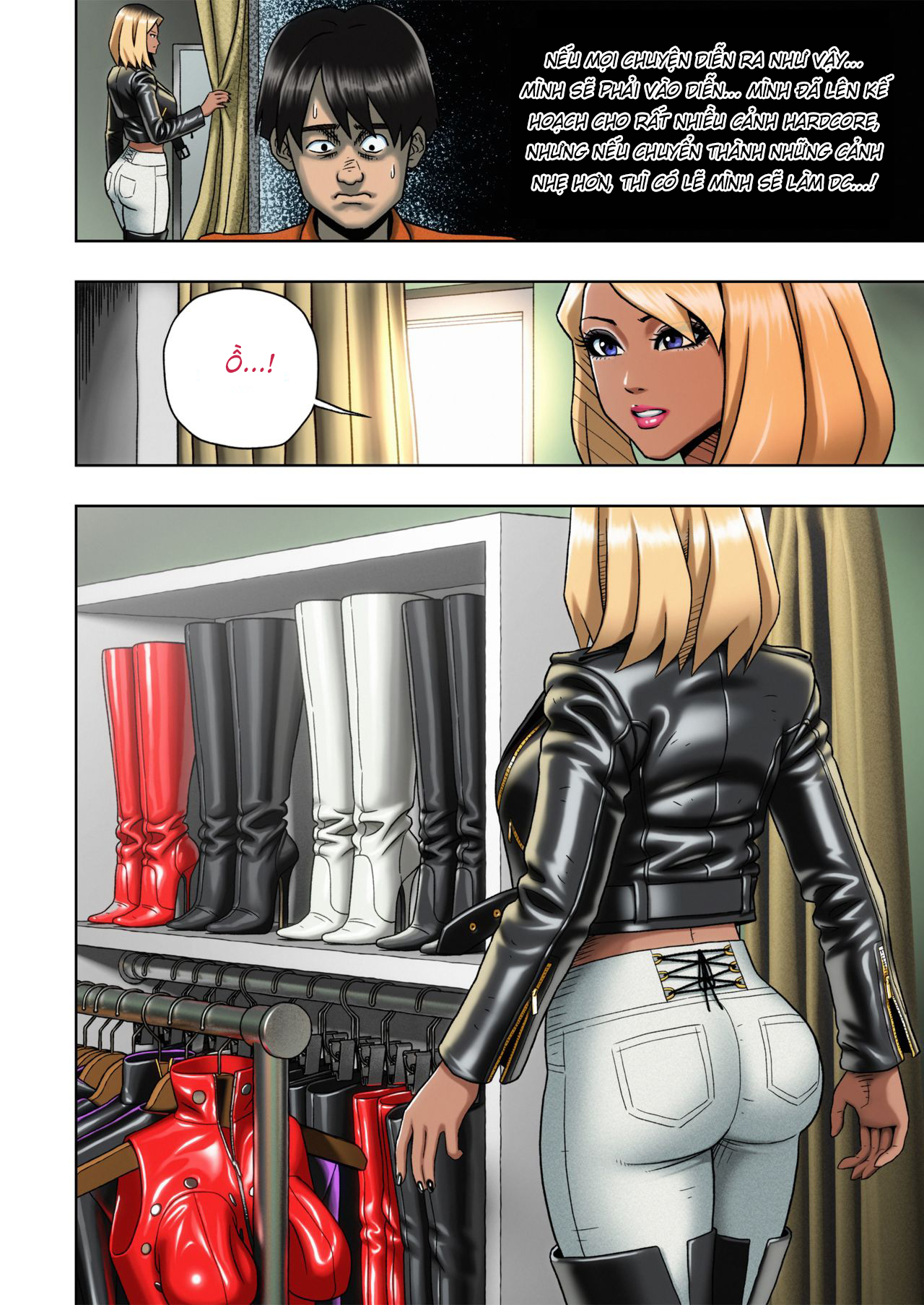 Đọc truyện hentai Black Gyaru Bondage Oneshot